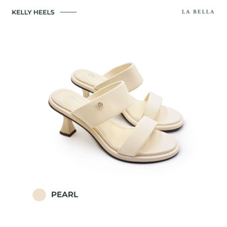 LA BELLA รุ่น KELLY HEELS - PEARL