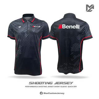 Max CustomJersey เสื้อยิงปืนBenelli