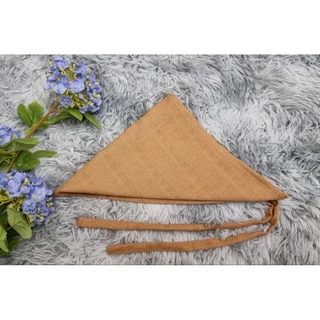 ผ้าโพกผมสามเหลี่ยม มีสายผูก ราคาถูก (สินค้าแนะนำ)