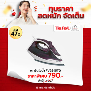 TEFAL เตารีดไอน้ำ (2400วัตต์) รุ่น FV2845