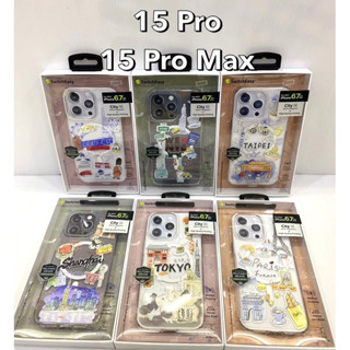 มาใหม่ล่าสุดSwitchEasyเคสหลังใสพิมพ์ลายรองรับการชาร์จแบบไร้สายสำหรับ iPhone 15 Pro/15ProMax