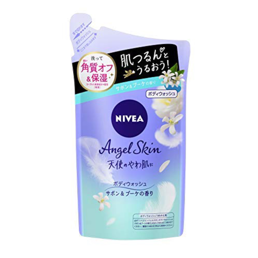 (พร้อมส่ง🔥) Nivea Shower Cream Angel skin แบบเติม