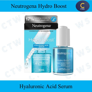 Neutrogena Hydro Boost Hyaluronic Acid Serum 30g นูโทรจีนา ไฮโดร บูสท์ ไฮยาลูรอนิค เอซิด เซรั่ม