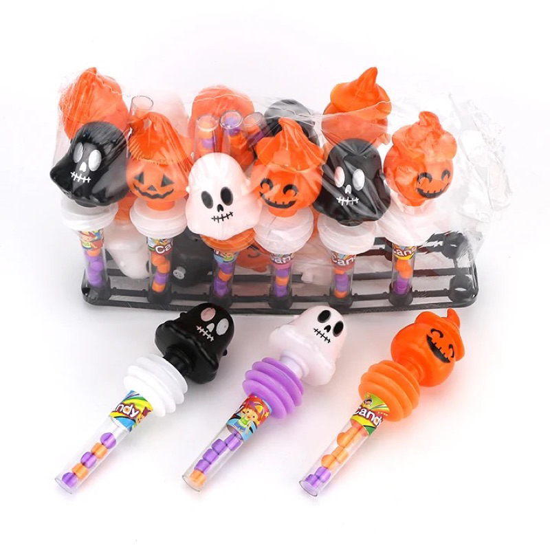 ซื้อ ลูกอมแคนดี้มีเสียงปี๊บๆ ฮาโลวีน halloween อย.ไทย 1 เเพค 30 ชิ้น