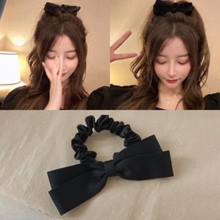 🎀ยางมัดผมโบว์เรียบหรู🍒(พร้อมส่งขั้นต่ำ5ชิ้นคละได้ทั้งร้าน)✨