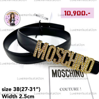 👜: New!! Moschino Belt‼️ก่อนกดสั่งรบกวนทักมาเช็คสต๊อคก่อนนะคะ‼️