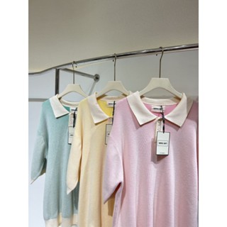 เสื้อคอปกโปโลPastel  เกาหลีกว่านี้มีอีกมั๊ยยย มันดือมากแม่