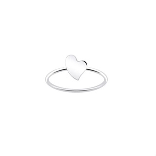 Silver thai Jewelry แหวนเงินสเตอร์ลิงรูปหัวใจหรูหรา/Elegant heart-shaped sterling silver ring PLSRG120