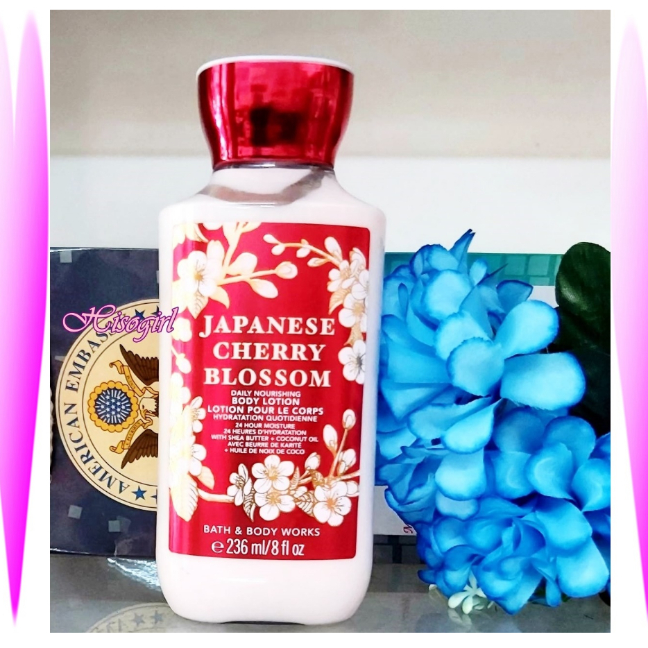 โลชั่นของใหม่ ของแท้100%  #Bath &amp; Body Works - Japanese Cherry Blossom - Body Lotion