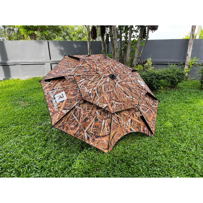 (พร้อมส่ง)ร่มตกปลา ร่มสนาม SAKURANO รุ่นพิเศษลายพราง รุ่น UF (2.2ม. /2.4ม./2.6 ม./2ท่อน/ปรับคอสปริง)