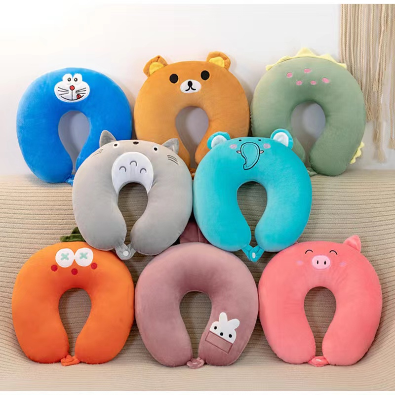 หมอนรองคอคุณภาพสูง ลายการ์ตูน new carton neck pillow