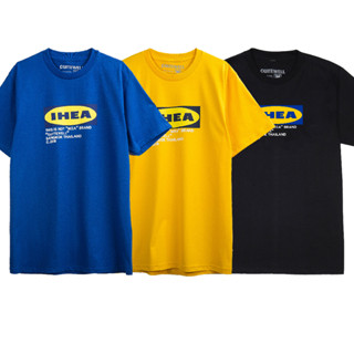 QWT22 23 24 25 IHEA เสื้อยืด 4 สี น้ำเงิน เหลือง ดำ