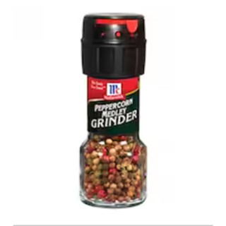 Mccormick Peppercorn Medley Grinder 24g.แม็คคอร์มิคพริกไทยเม็ดหลากสีแบบขวดฝาบด 24กรัม อาหาร เครื่องเทศ สมุนไพร