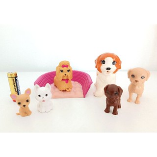 เซทตุ๊กตาสัตว์เลี้ยง โมเดลสัตว์เลี้ยงบาร์บี้ Barbie Pet