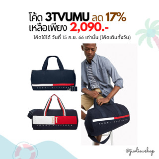 ⚡ลด 17% ใช้โค้ด 3TVUMU / TOMMY HILFIGER SIGNATURE DUFFLE BAG Apple ไซส์ใหญ่ (แท้ 100%)