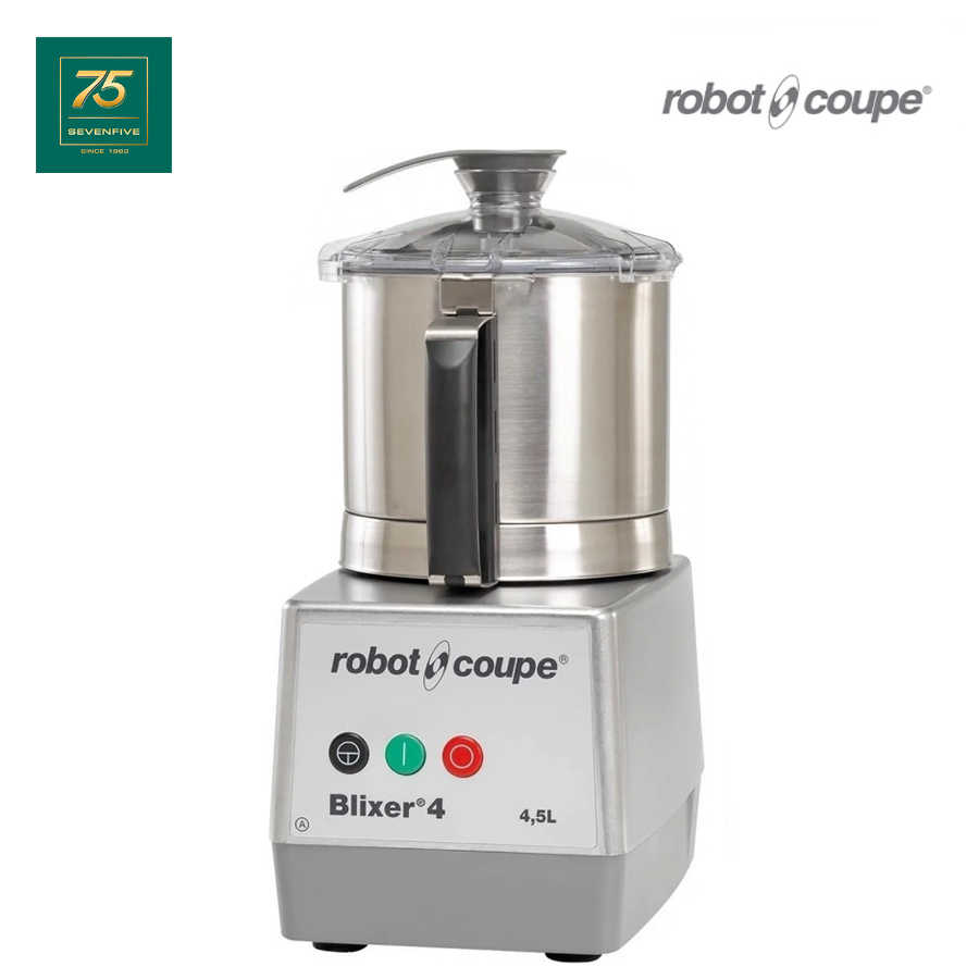 ROBOT COUPE เครื่องปั่นสับ ผสมอาหาร ปั่นเพียวเร่ ความจุโถ4.5ลิตร ROE1-BLIXER 4A MONO 230/1