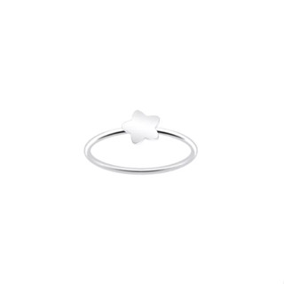 Silver thai Jewelry แหวนดาวเงินเรียบง่าย /simple silver star ring  PLSRG127