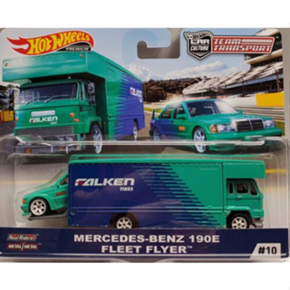 Mercedes-Benz 190E - Fleet Flyer 1:64(HOTWHEELS)