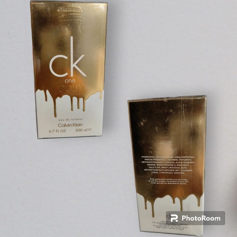 ck one gold 200ml. ใหม่
