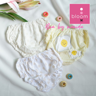 ใหม่ชนช็อป🍊WACOAL BLOOM 🍊รหัส WU6A29 ลายน้องๆ สุด Cuteกางเกงในร้อยยาง ผ้า cotton 1oo %