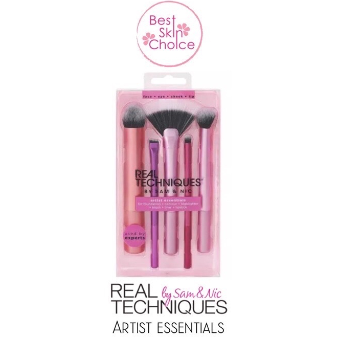 มาใหม่ REAL TECHNIQUES - ARTIST ESSENTIALS ชุดแปรงแต่งหน้ายังไม่มีขายในไทยจ้า