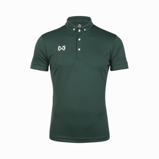 WARRIX เสื้อโปโล SIMPLE KNIT (WA-222PLACL32). สีเขียว
