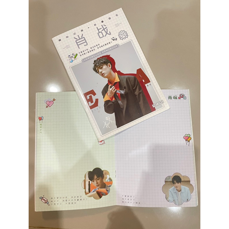 พร้อมส่ง🎉 สมุดบันทึก​ สมุดโน้ต เซียวจ้าน​ หวังอี้ป๋อ​ ปรมาจารย์​ลัทธิมาร​ black pink - รูปที่ 3