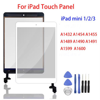 หน้าจอสัมผัสสำหรับ iPad Mini 1 Mini 2 Mini 3 A1432 A1454 A1455 A1489 A1490 A1491A1599 A1600 Touch หน้าจอดิจิตอล Sensor