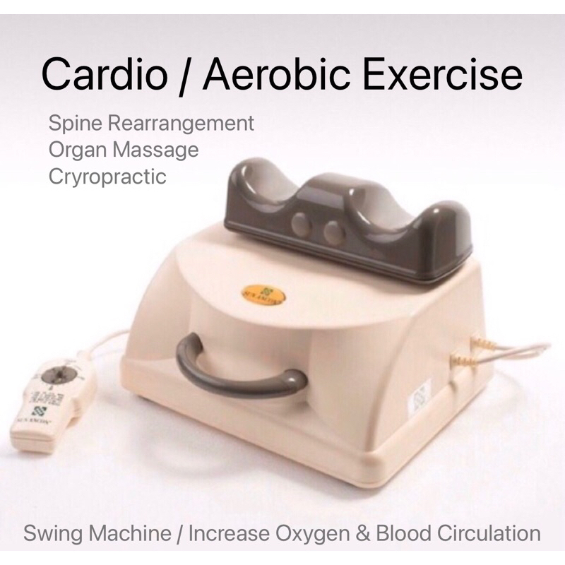 เครื่องออกกำลังกายลดต้นขา Cardio Aerobic Exercise Swing Massage Spine Rearrangement Oxygenbooster Blood Circulation