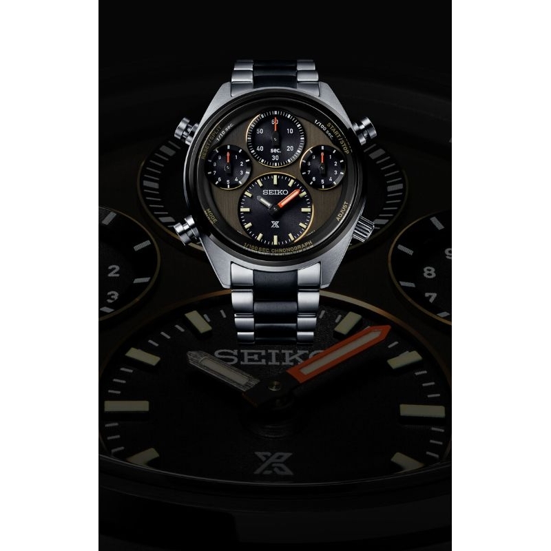นาฬิกาข้อมือ Seiko Prospex Speedtimer Analog Quartz Chronograph 40th Anniversary Limited Edition SFJ005P