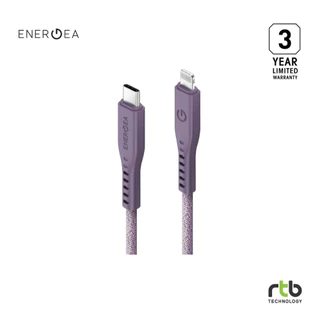 Energea สายชาร์จ ไอโฟน type c to ไลค์นิ่ง 1.5 เมตร C94 (MFI, 3A, 60W) รุ่น Flow