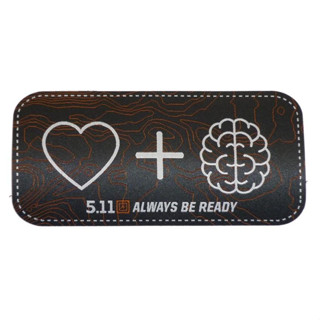 5.11 Tactical  Hearts And Minds  81320 แถบเครื่องหมาย Hearts And Minds ด้านหลังมีเวลโคร ใช้ตกแต่งติดกับหมวก กระเป๋าและเสื้อผ้า