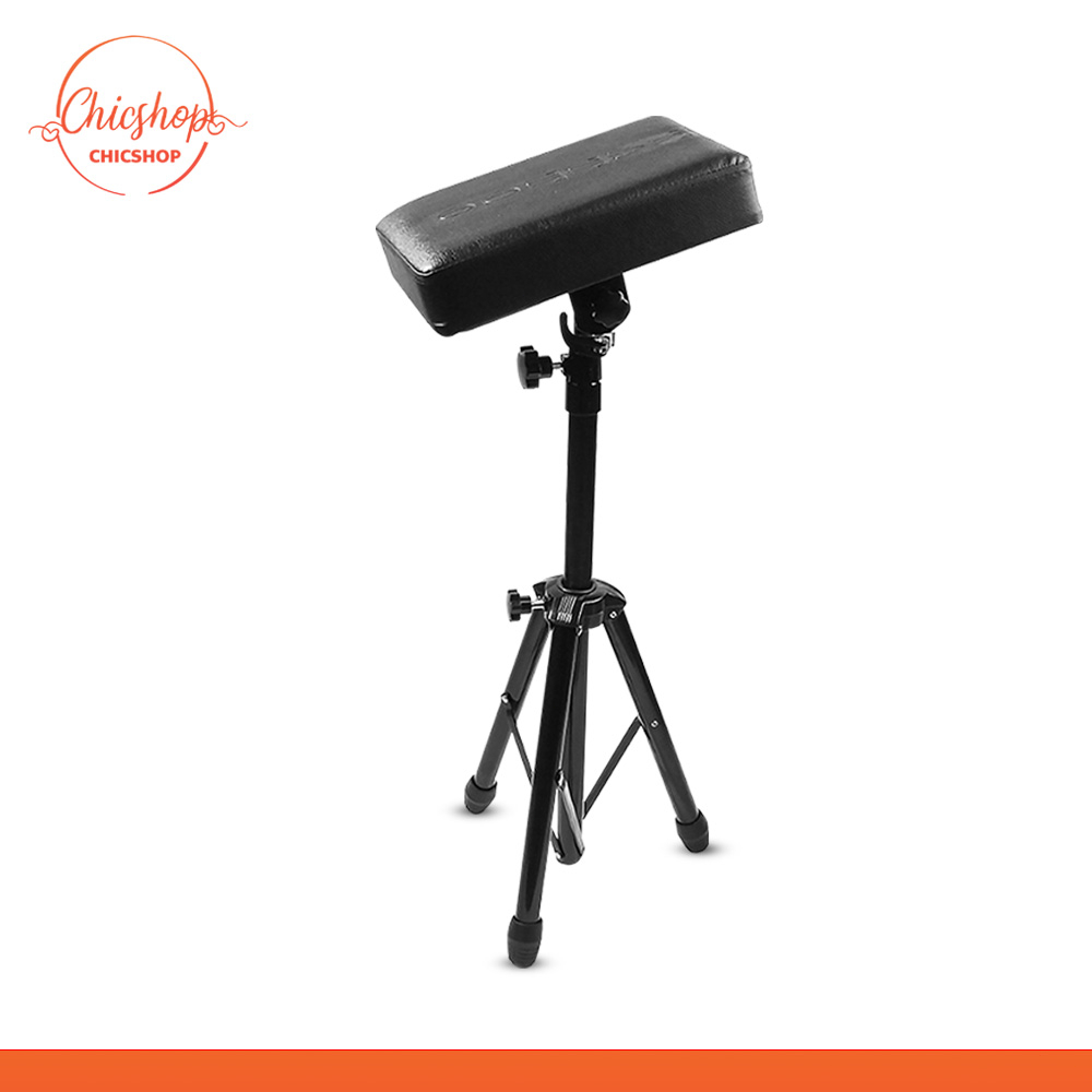 chishop ที่วางแขนสัก ทรงสี่เหลี่ยม ปรับระดับได้ Tattoo Armrest ที่พักแขน อุปกรณ์การสัก