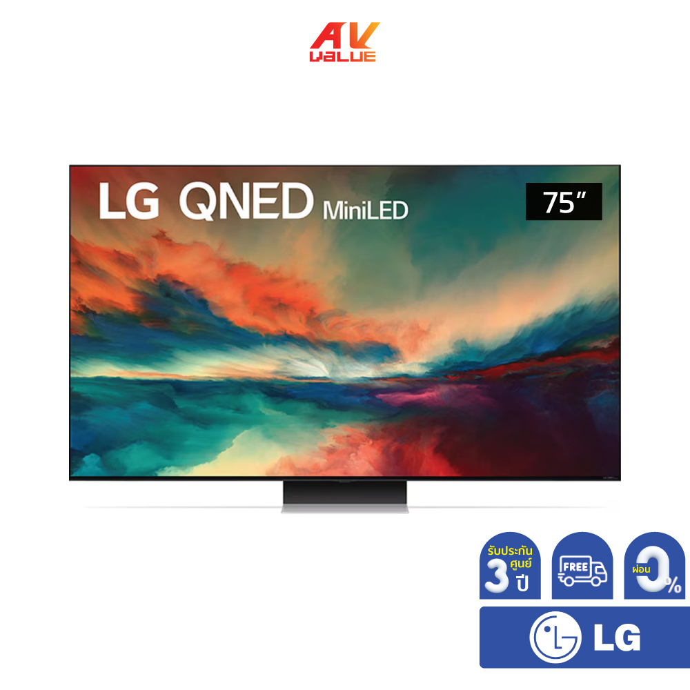 LG QNED 4K TV รุ่น 75QNED86SRA ขนาด 75 นิ้ว QNED86 ( 75QNED86 , QNED86SRA , 86SRA ) ** ผ่อน 0% **