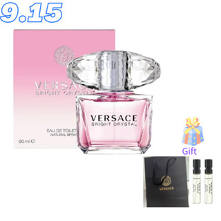 พร้องส่ง!!!! น้ำหอมแท้ผู้หญิง น้ำหอมเวอร์ซาเช่ Versace Bright Crystal EDT 90ml สินค้าขายดี กลิ่นหอมติดทนนาน