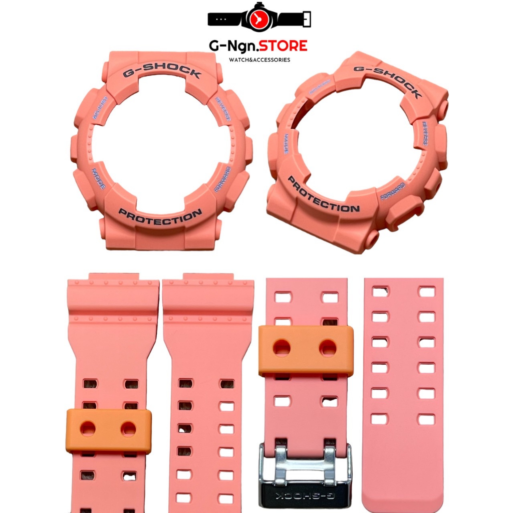 G-shock กรอบสาย รุ่น GA-100,110,120,140 GD-100,110,120สีแดง,สีม่วง,สีโอรส,สีครีม,สีเทา,สีใส,Mambox,ชมพูไฮเปอร์,เหลืองBB
