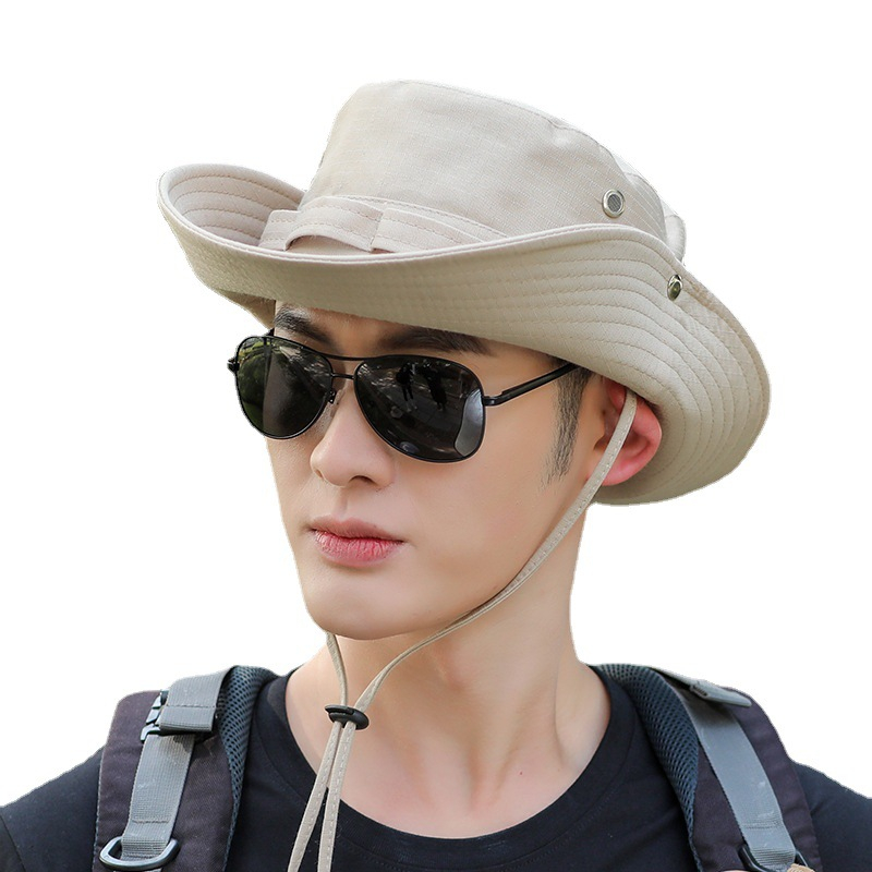 พร้อมส่ง หมวกเดินป่า ตกปลา หมวกบักเก็ต Camping ผู้ชาย ผู้หญิง（ผ้าหนาไม่บางคุณภาพสินค้าถ่ายจากงานจริง）