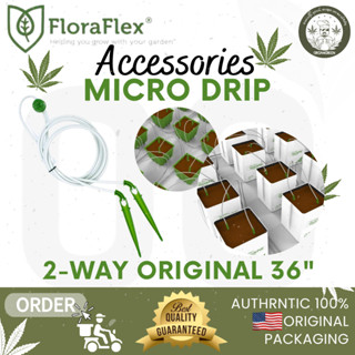 FloraFlex 2-Way Original Micro Tube Dripper Assembly ยาว 36 นิ้ว ของแท้ 100% พร้อมส่ง