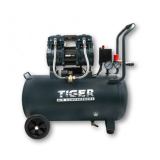 รุ่นใหม่!! TIGER ปั๊มลม oilfree ขนาด 50 ลิตร 1390 W. NEW SERIES ปั้มลม รุ่น JAGUAR-50-1