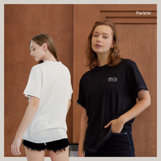 (Pariete.bkk) Stitching Oversized T-shirt