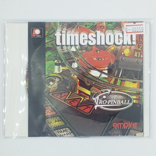 [00350] TIMESHOCK! PRO PINBALL (US) แผ่นเกมก็อปปี้ PS1 แผ่นเกมปั๊มโรงงาน มือสองสภาพดี