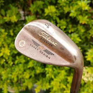 [ผ่อน] WEDGE TITLEIST VOKEY DESIGN องศา 60 เบาท์ 08 SPIN MILLED สุดยอดหน้าตะไบ คมจัดๆ รุ่นสนิม OIL CAN ไม้กอล์ฟมือสอง