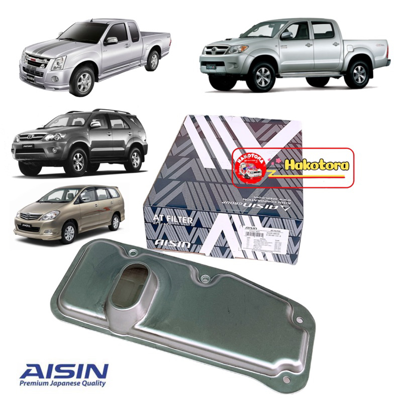 AISIN กรองเกียร์ +ประเก็น Toyota Vigo Fortuner ดีเซล ปี03-12 4เกียร์ เบนซิน ปี06-11 Tiger D4D Sport rider /STAAZ-4001