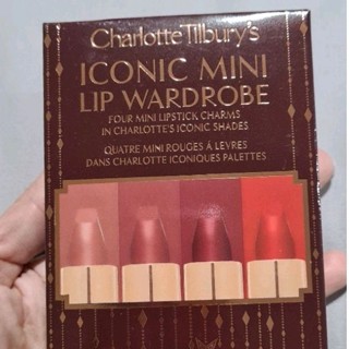 CHARLOTT TILBURY Lip Iconic mini 1.1g ทั้ง 4 แท่ง ลิปพกง่ายสุด