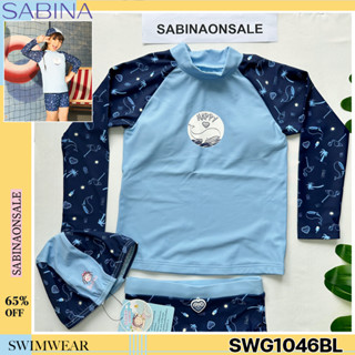 รหัส SWG1046BL Sabina ชุดว่ายน้ำเด็ก รุ่น Sabinie Swimwear สีฟ้า