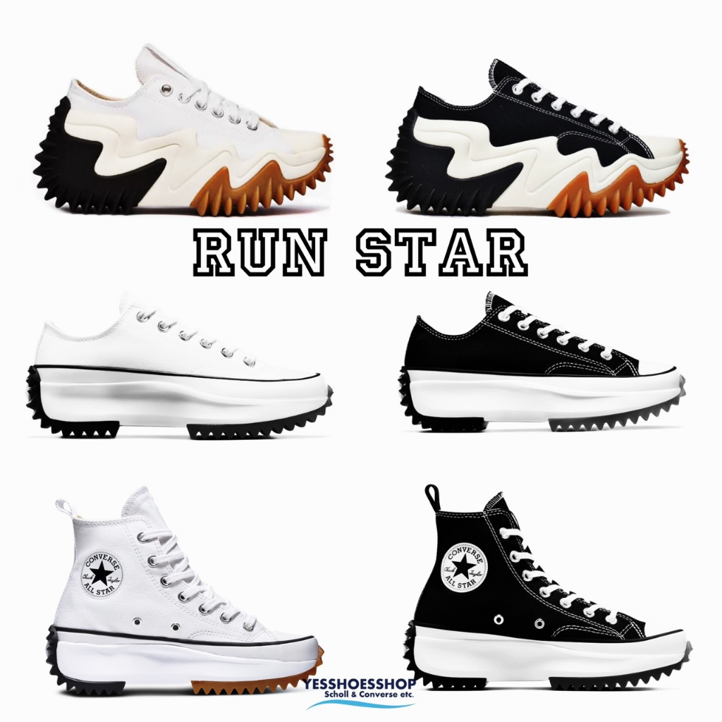รองเท้าผ้าใบ Converseพร้อมส่ง รุ่นRun Star Hike Ox x JW Anderson สินค้าลิขสิทธ์แท้