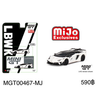 MGT00467-MJ	Mini GT 1:64 LB-Silhouette WORKS Lamborghini Aventador GT EVO Presentatio