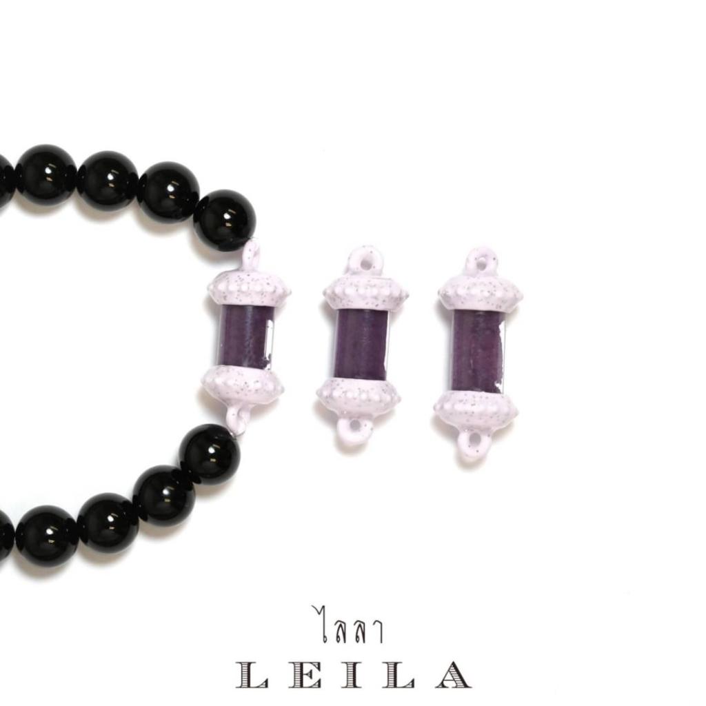 Leila Amulets สีผึ้งกวยเกร๊าะ Baby Leila Collection (พร้อมกำไลหินฟรีตามรูป)