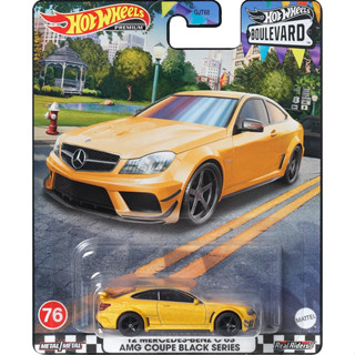 Hot Wheels Premium Boulevard 12 Mercedes-Benz C63 AMG Coupe Black Series ของแท้