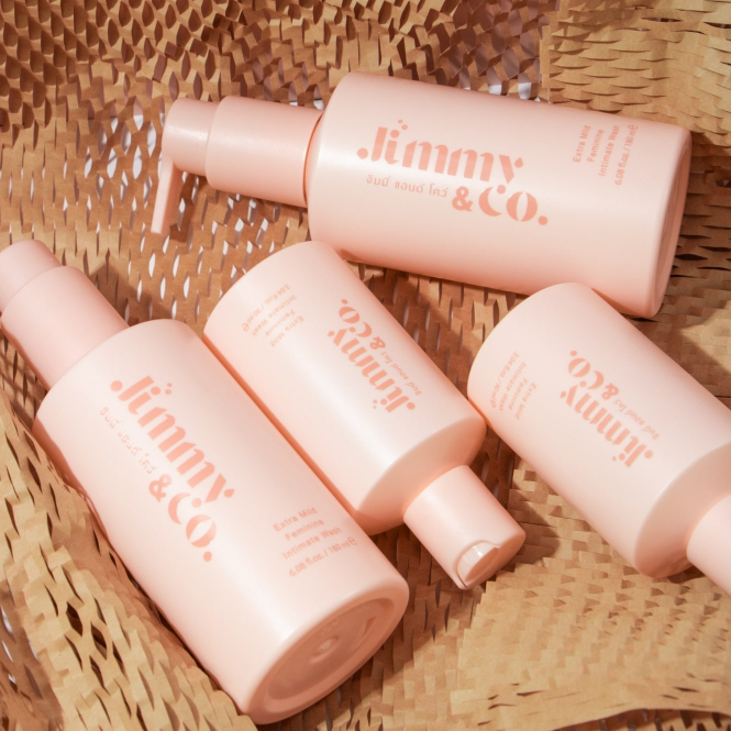 Jimmy & co. จิมมี่ แอนด์ โคว์ ผลิตภัณฑ์ทำความสะอาดจุดซ่อนเร้น สูตร เอ็กซ์ตร้า มายด์ ขนาด 90ml x2 + 1